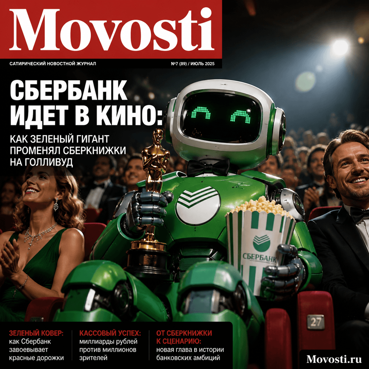 Сбербанк и Голливуд: новое направление